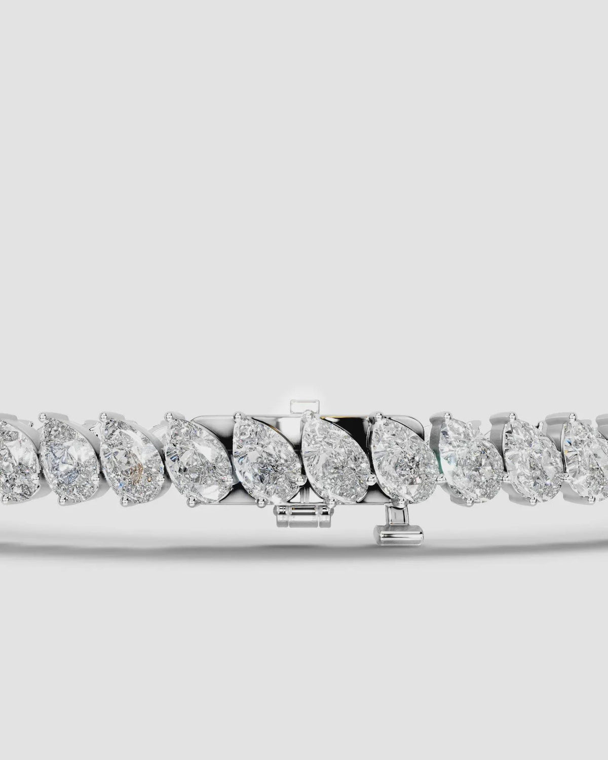 Moissanite Tennis Bracelet · Sterling Silver